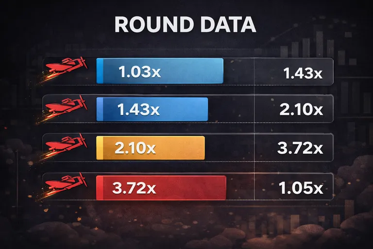 Aviator round data