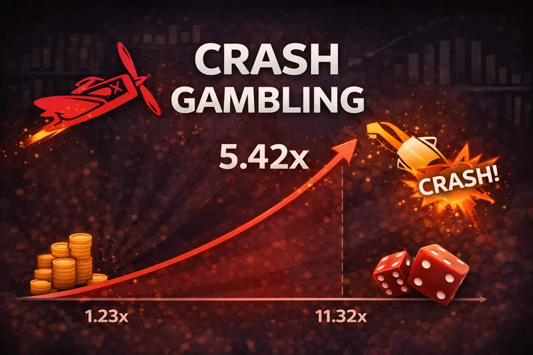 Jeux de hasard crash