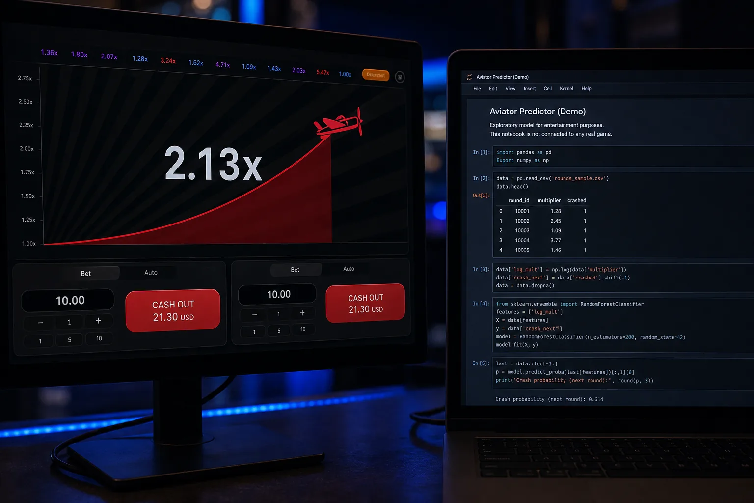 Aviator Predictor Python: Why a Script Can't See It
