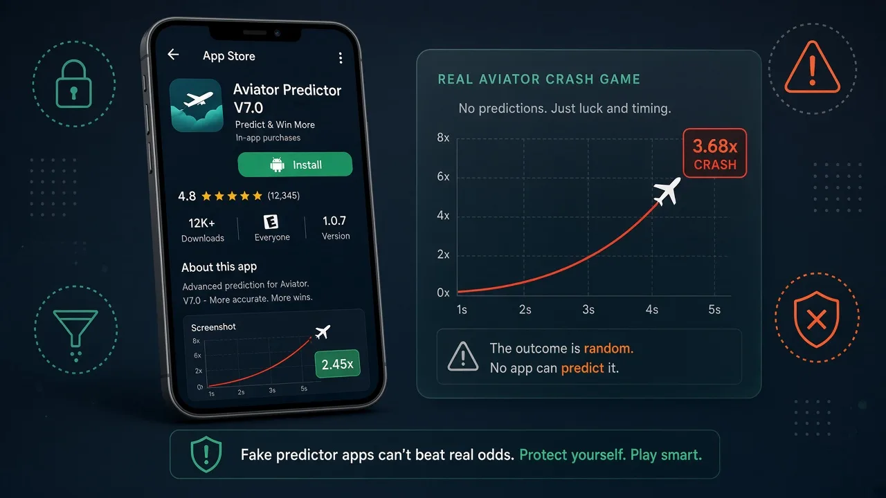 Aviator Predictor V7.0 App: nima uchun soxta