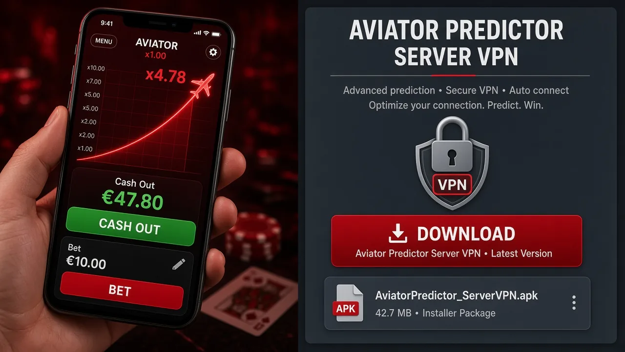 Aviator Predictor Server VPN Download: nega soxta